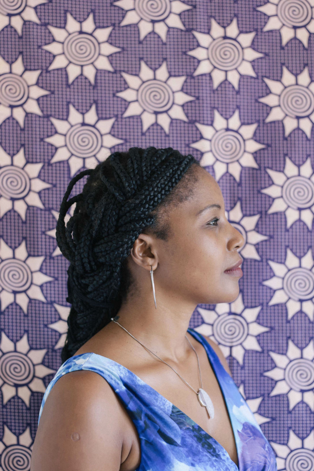 mayamiko portrait with fabric