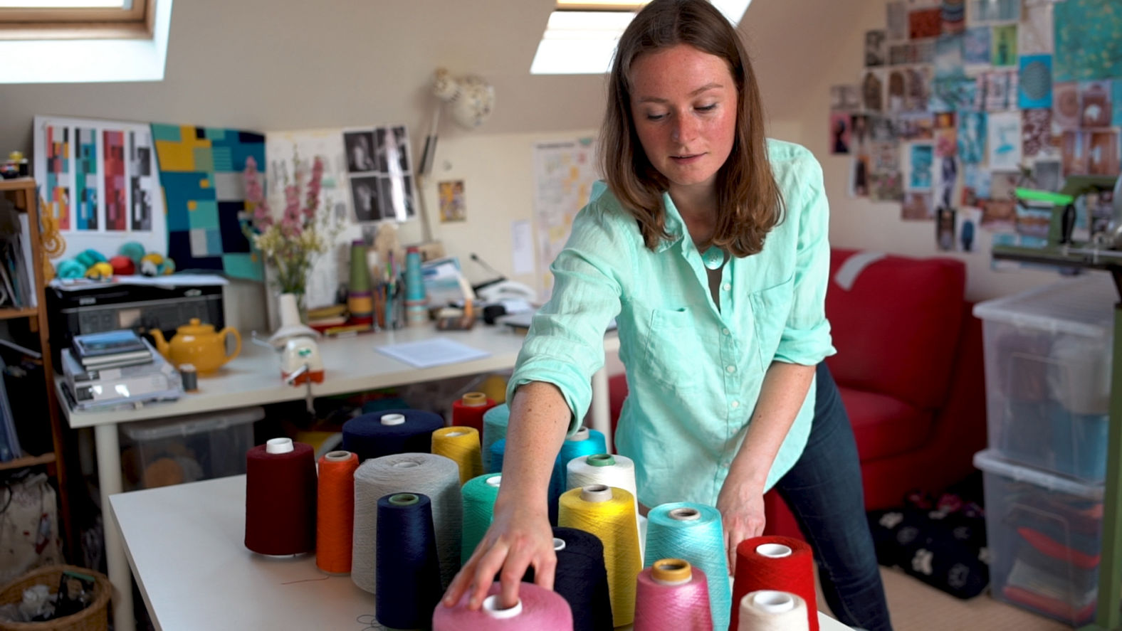 Beautiful horizontal shot