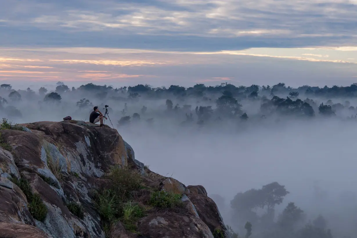 Eugene filming timelapse video storytelling