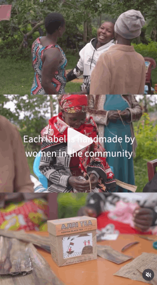 Artisans crafting labels featured in a behind-the-scenes video production Kenya