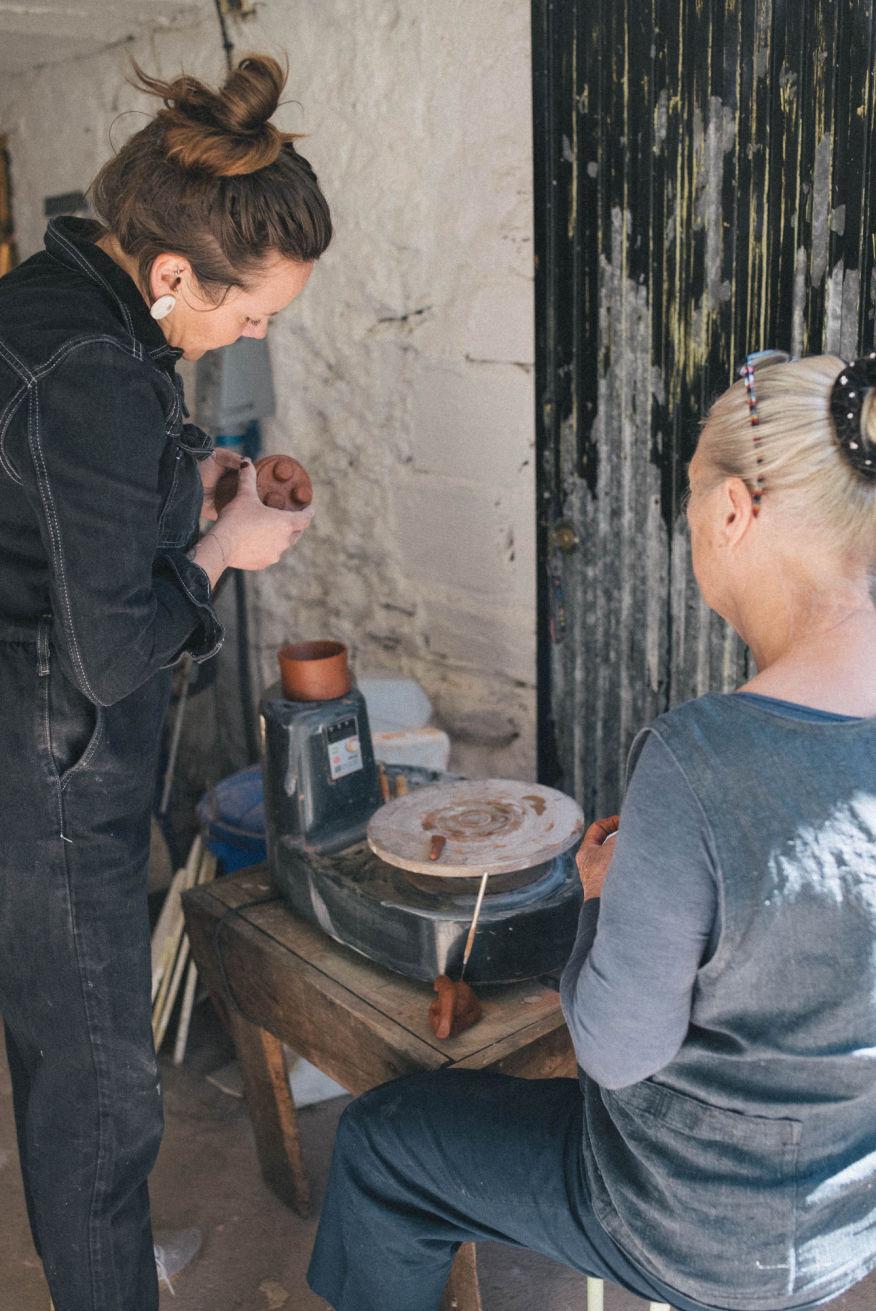 Behind-the-scenes vertical image