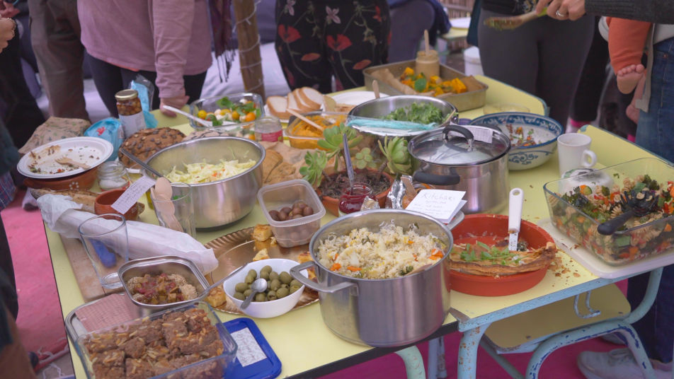 All the plant and herb filled meals 